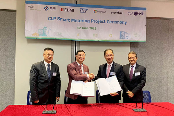 Linyang Energy nënshkroi një kontratë të projektit inteligjent të njehsorit të energjisë elektrike me Hong Kong CLP