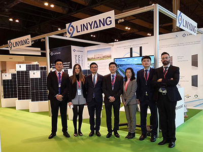 Linyang udstillet på Energia 2019, Marching in Europe Market